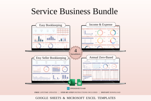 Download Service Business Bundle | 16 Templates - Service Collection