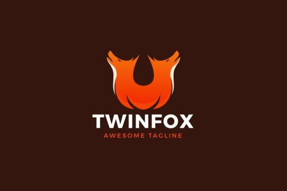 Download Twin Fox Logo - Premium Bundle
