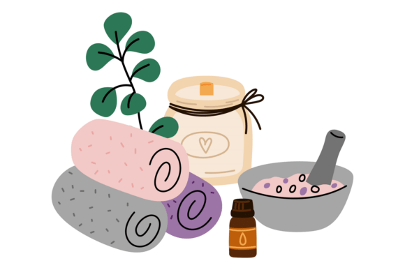 Download Spa Salon Elements. Aromatherapy and Mas - Aromatherapy Collection